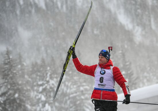Biathlon World Cup 6. Men's mass start