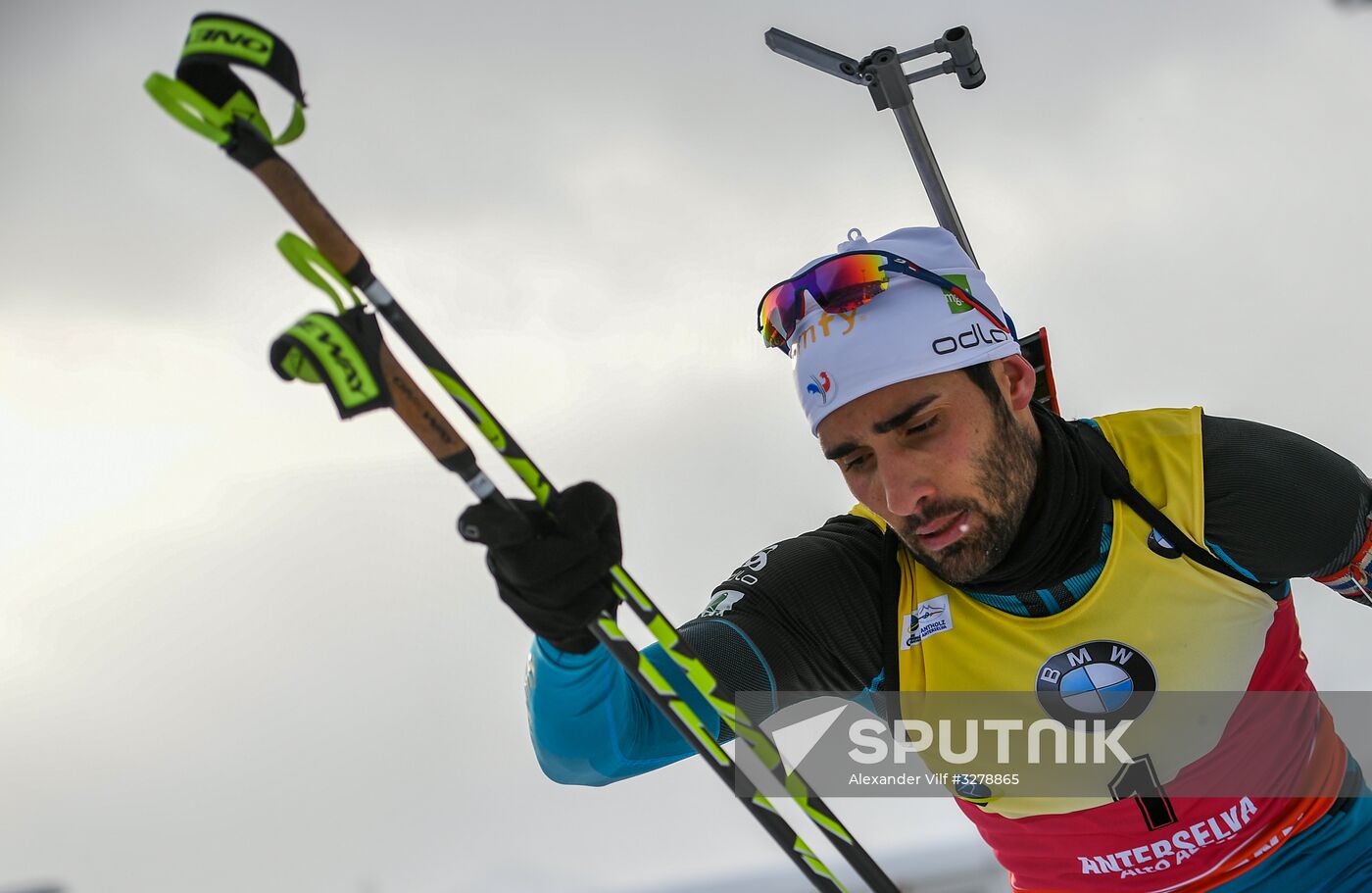 Biathlon World Cup 6. Men's mass start