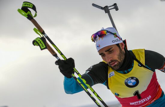 Biathlon World Cup 6. Men's mass start