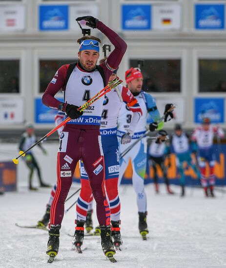 Biathlon World Cup 6. Men's mass start