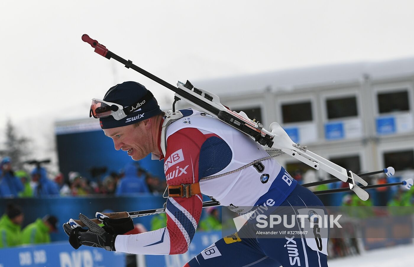 Biathlon World Cup 6. Men's mass start