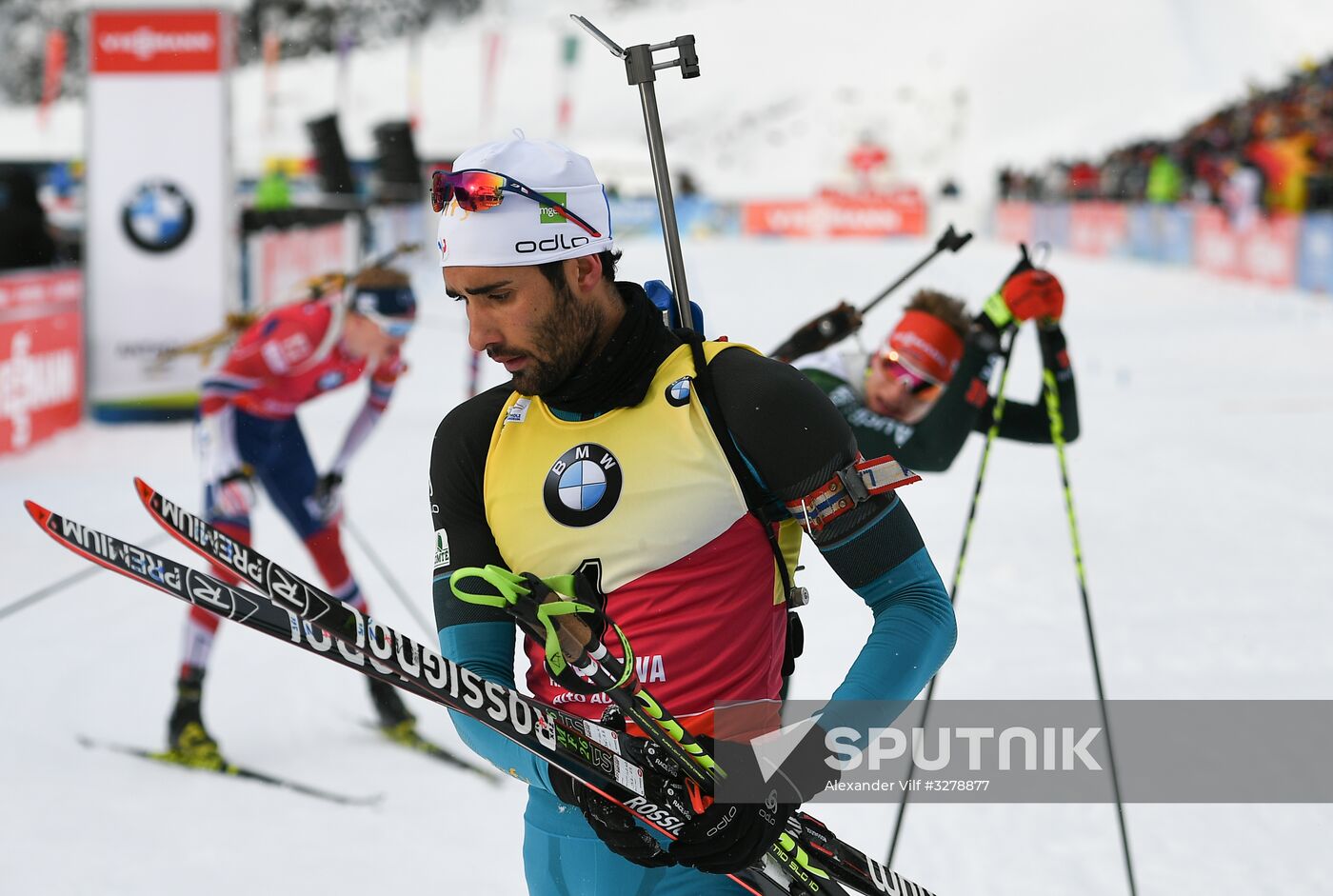 Biathlon World Cup 6. Men's mass start