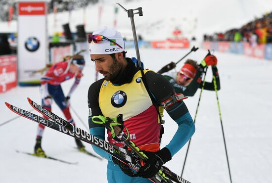 Biathlon World Cup 6. Men's mass start