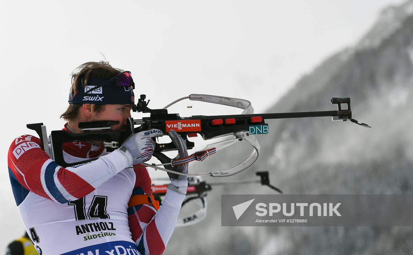 Biathlon World Cup 6. Men's mass start