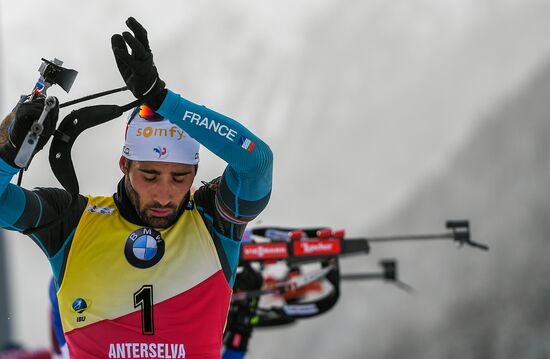 Biathlon World Cup 6. Men's mass start
