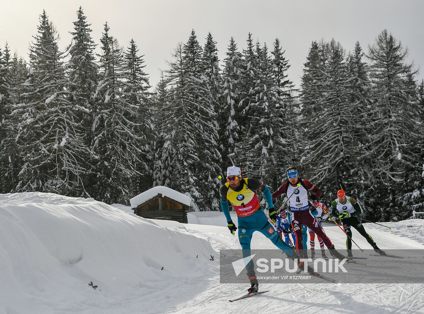 Biathlon World Cup 6. Men's mass start