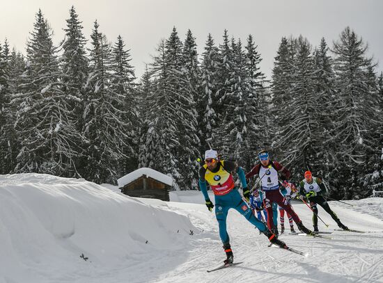 Biathlon World Cup 6. Men's mass start