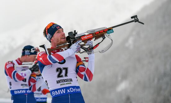 Biathlon World Cup 6. Men's mass start