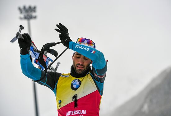 Biathlon World Cup 6. Men's mass start