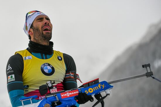 Biathlon World Cup 6. Men's mass start