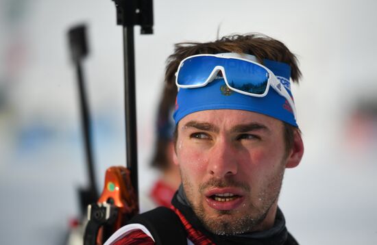 Biathlon World Cup 6. Men's mass start