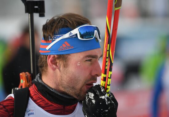 Biathlon World Cup 6. Men's mass start