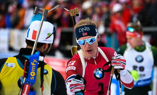 Biathlon World Cup 6. Men's mass start