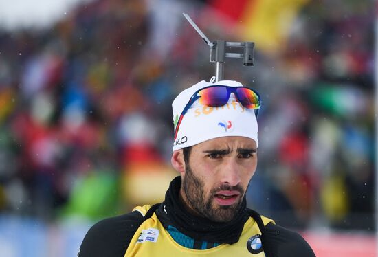 Biathlon World Cup 6. Men's mass start