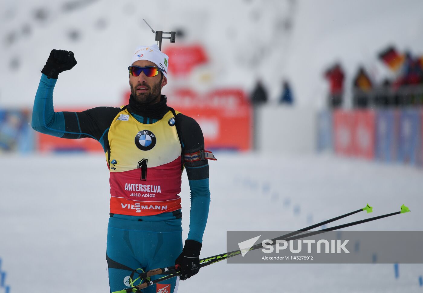Biathlon World Cup 6. Men's mass start