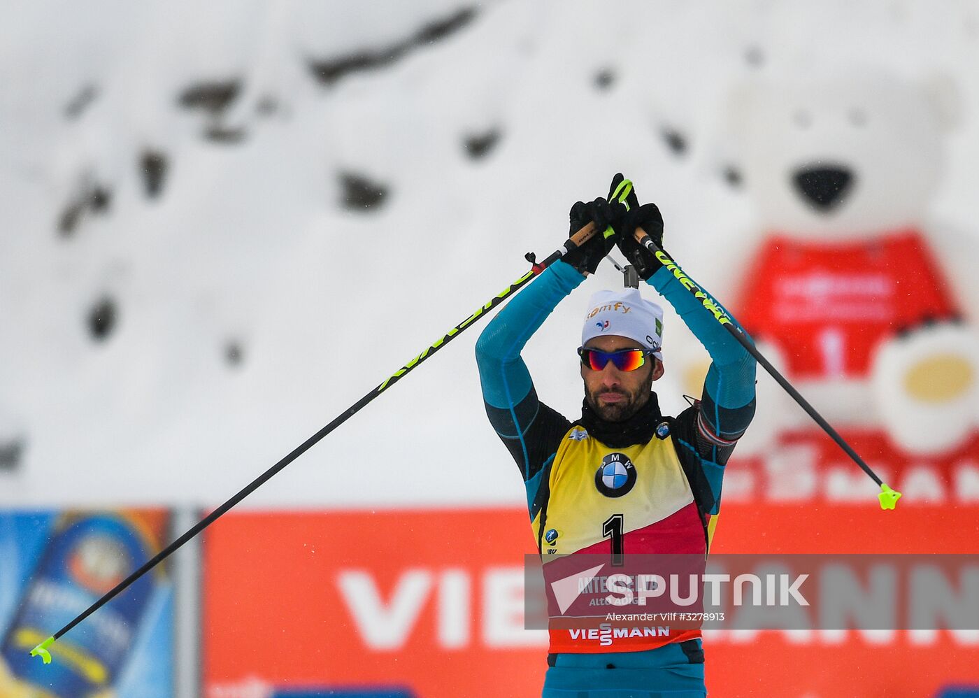 Biathlon World Cup 6. Men's mass start