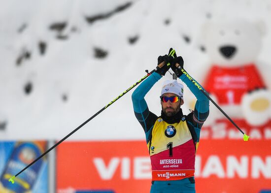Biathlon World Cup 6. Men's mass start