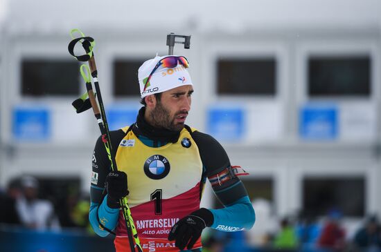 Biathlon World Cup 6. Men's mass start
