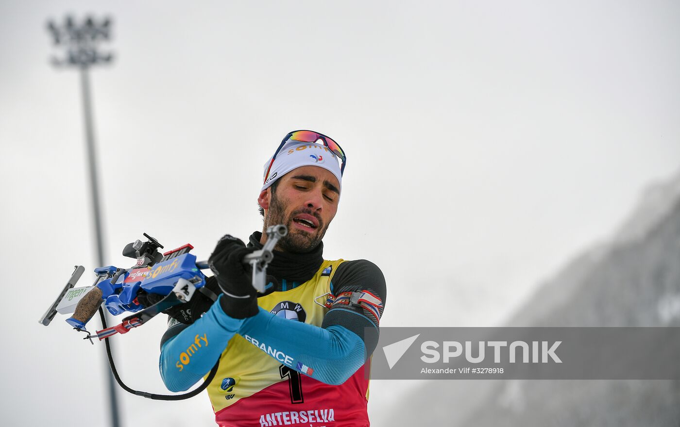 Biathlon World Cup 6. Men's mass start