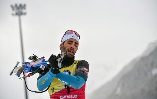 Biathlon World Cup 6. Men's mass start