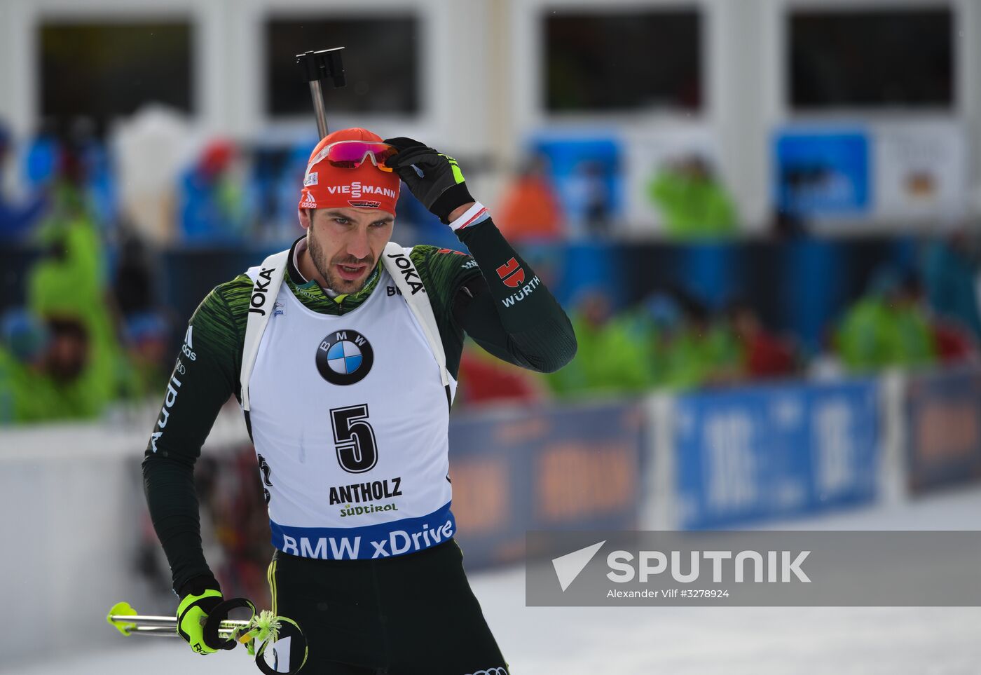 Biathlon World Cup 6. Men's mass start