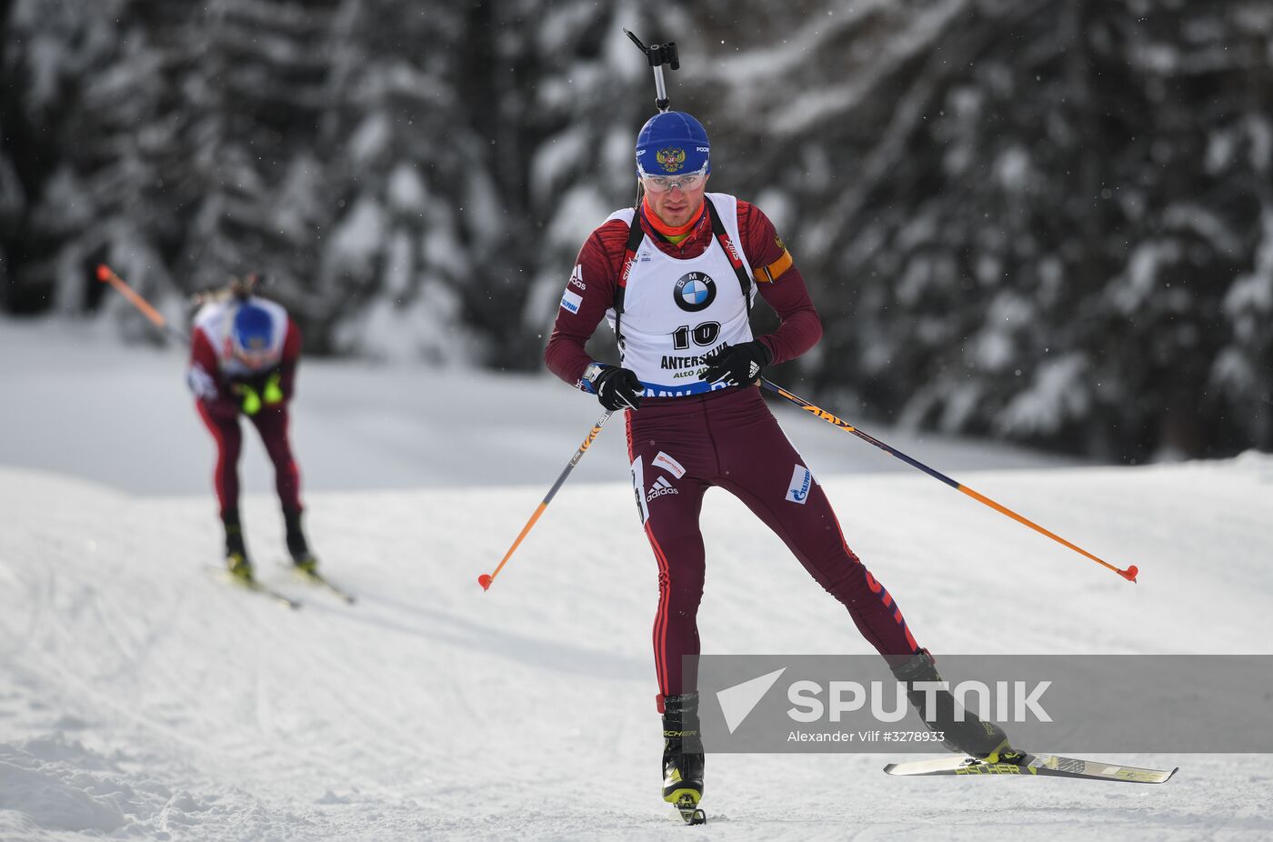 Biathlon World Cup 6. Men's mass start