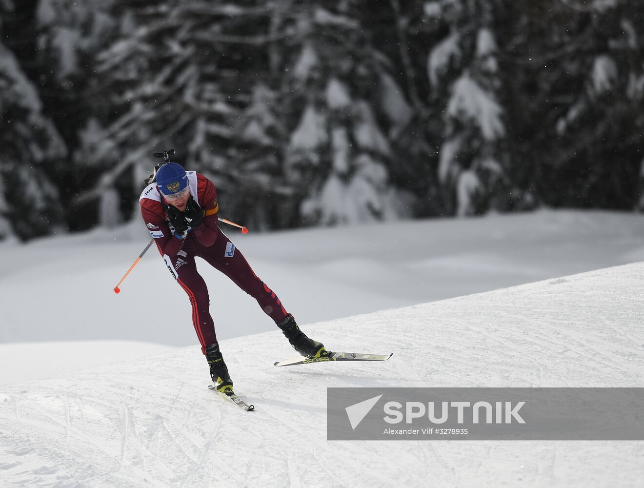 Biathlon World Cup 6. Men's mass start