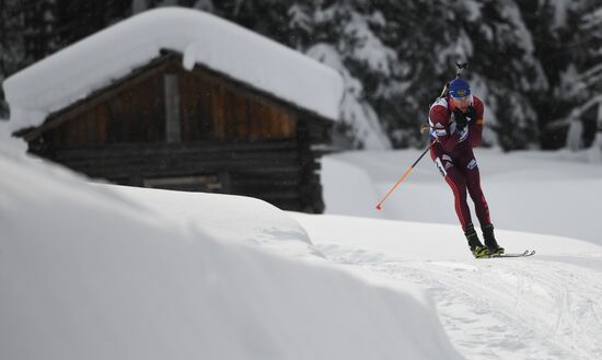 Biathlon World Cup 6. Men's mass start