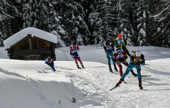 Biathlon World Cup 6. Men's mass start