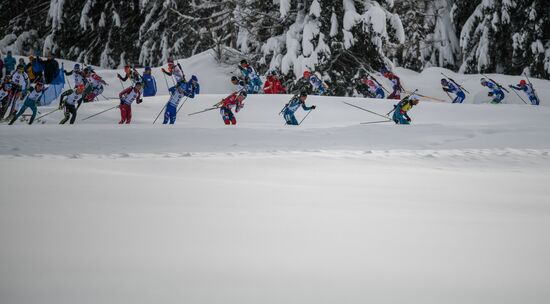 Biathlon World Cup 6. Men's mass start