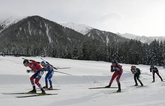 Biathlon World Cup 6. Men's mass start