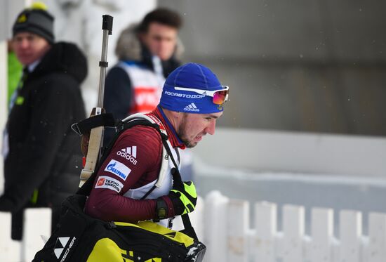 Biathlon World Cup 6. Men's mass start