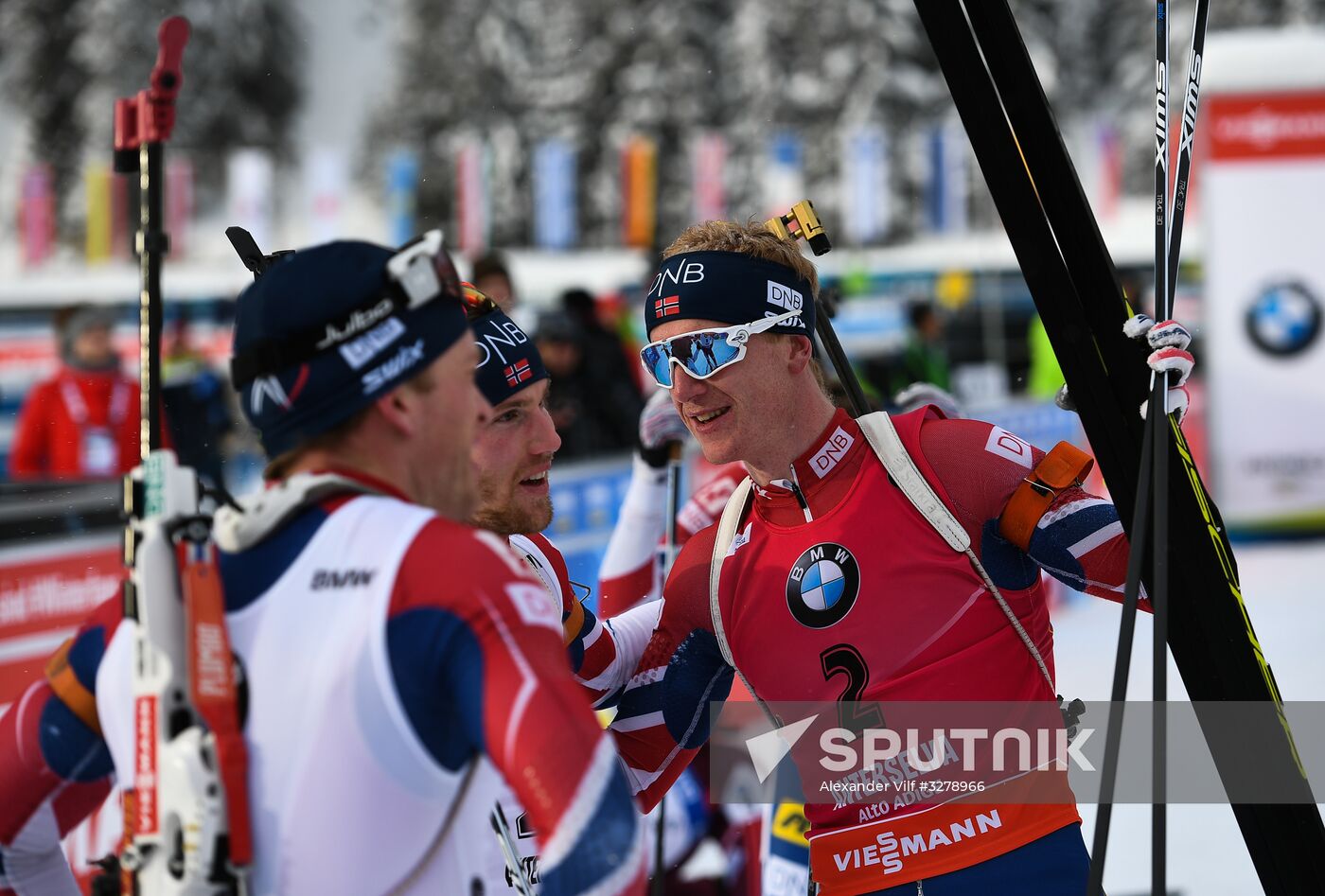 Biathlon World Cup 6. Men's mass start