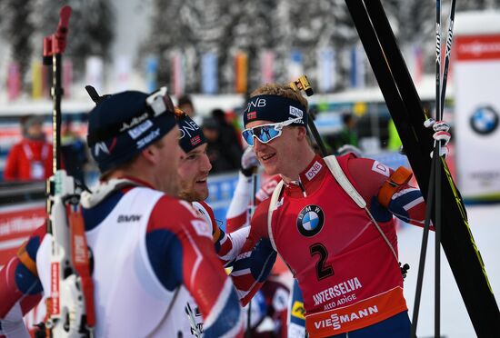 Biathlon World Cup 6. Men's mass start
