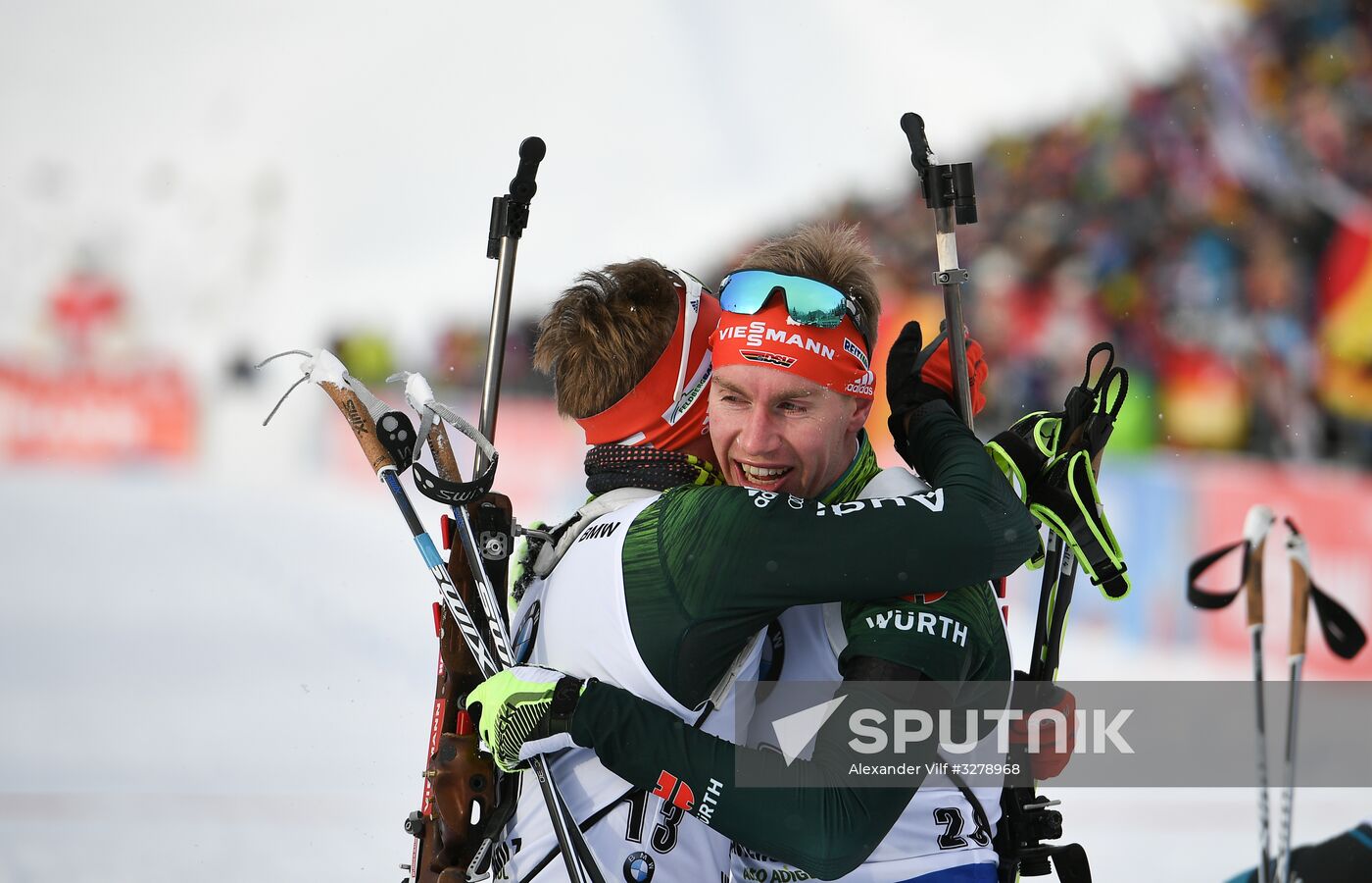 Biathlon World Cup 6. Men's mass start