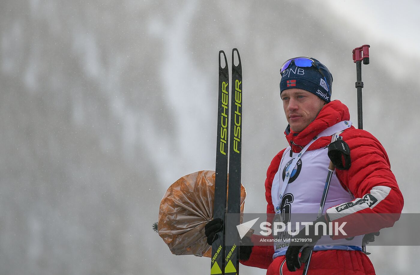 Biathlon World Cup 6. Men's mass start
