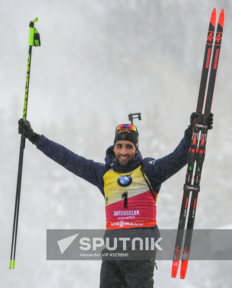 Biathlon World Cup 6. Men's mass start
