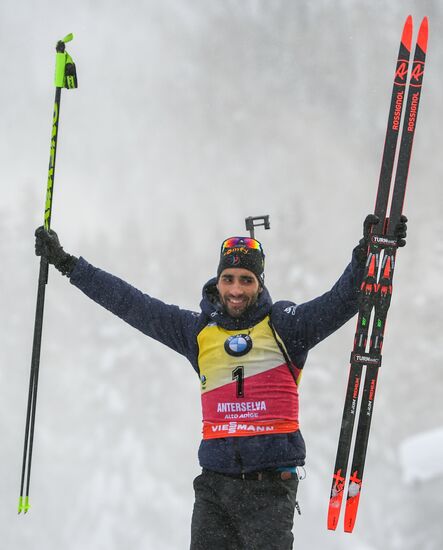 Biathlon World Cup 6. Men's mass start