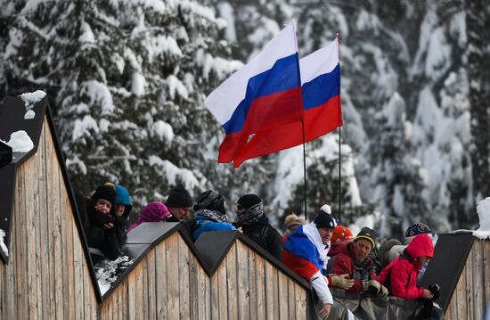 Biathlon World Cup 6. Men's mass start