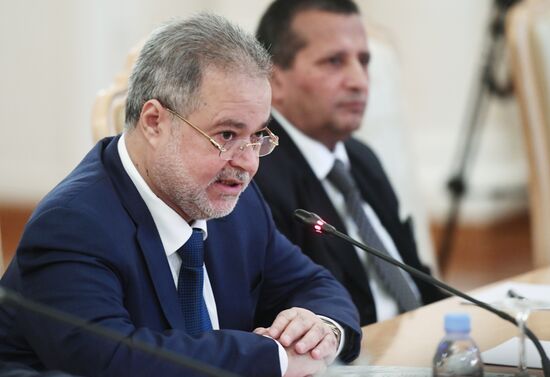 Russian Foreign Minister Lavrov meets with his Yemeni counterpart Al-Mekhlafi