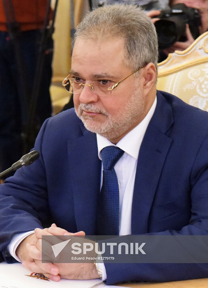 Russian Foreign Minister Lavrov meets with his Yemeni counterpart Al-Mekhlafi