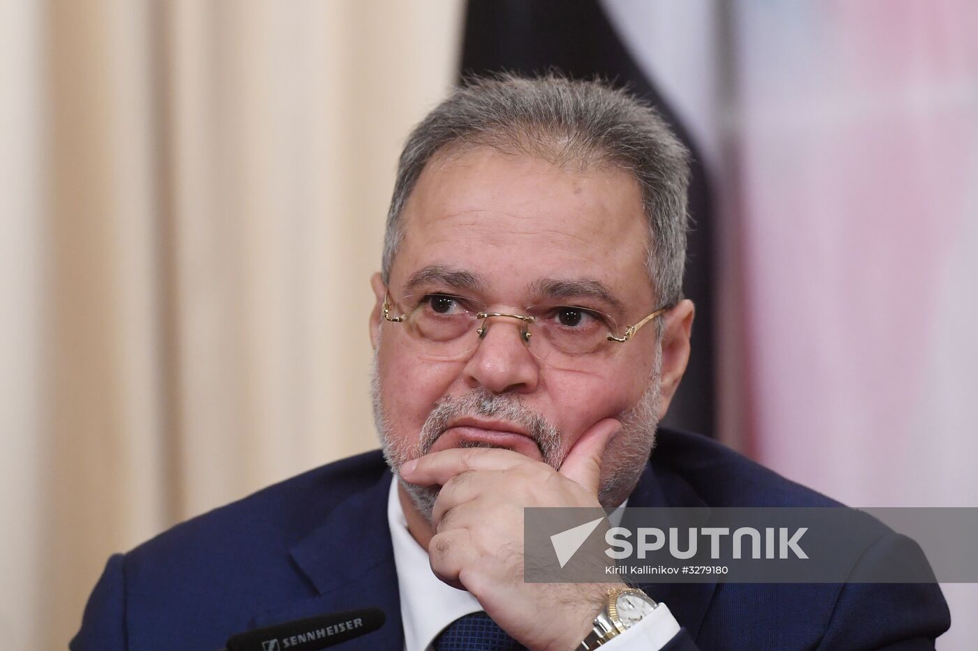 Russian Foreign Minister Lavrov meets with his Yemeni counterpart Al-Mekhlafi