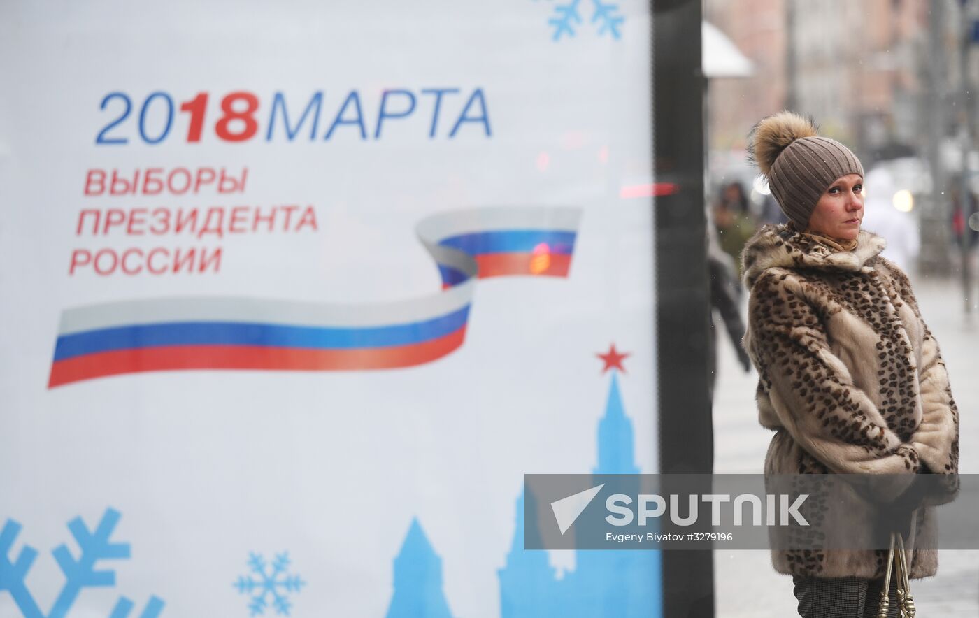 Presidential election campaign in Moscow