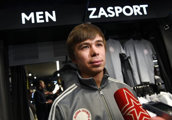 Outfits of Russian team for 2018 Olympics