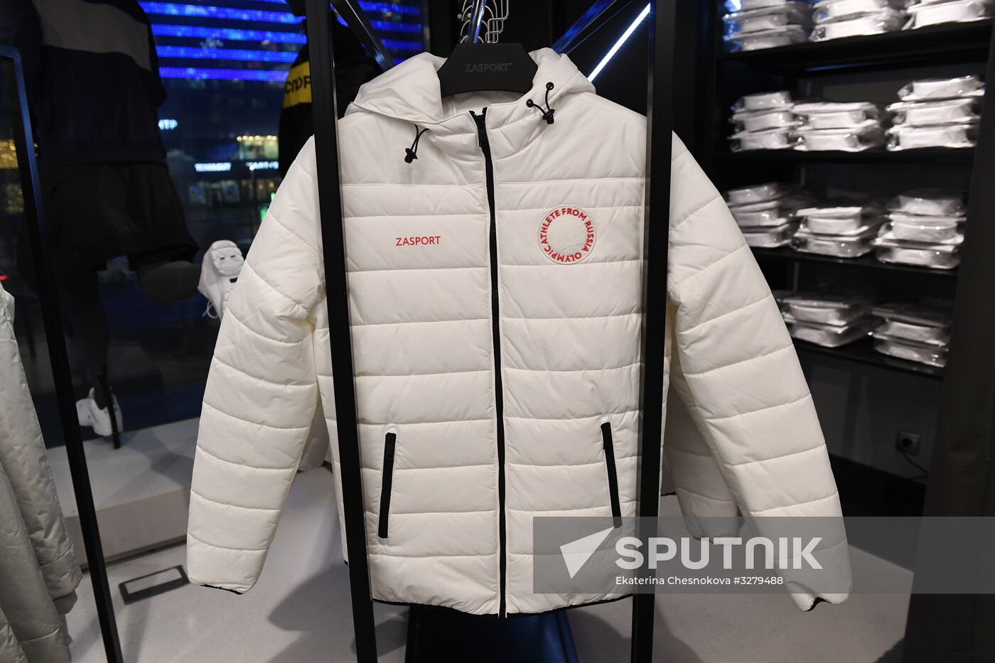 Outfits of Russian team for 2018 Olympics