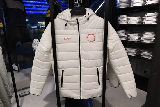 Outfits of Russian team for 2018 Olympics