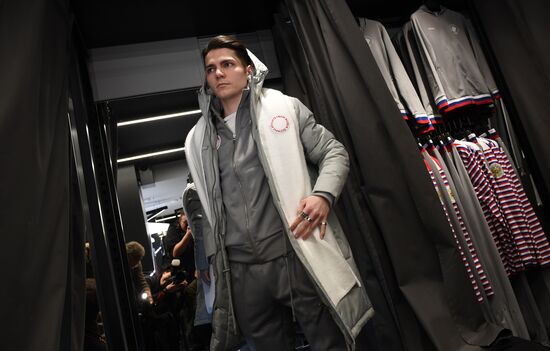 Outfits of Russian team for 2018 Olympics