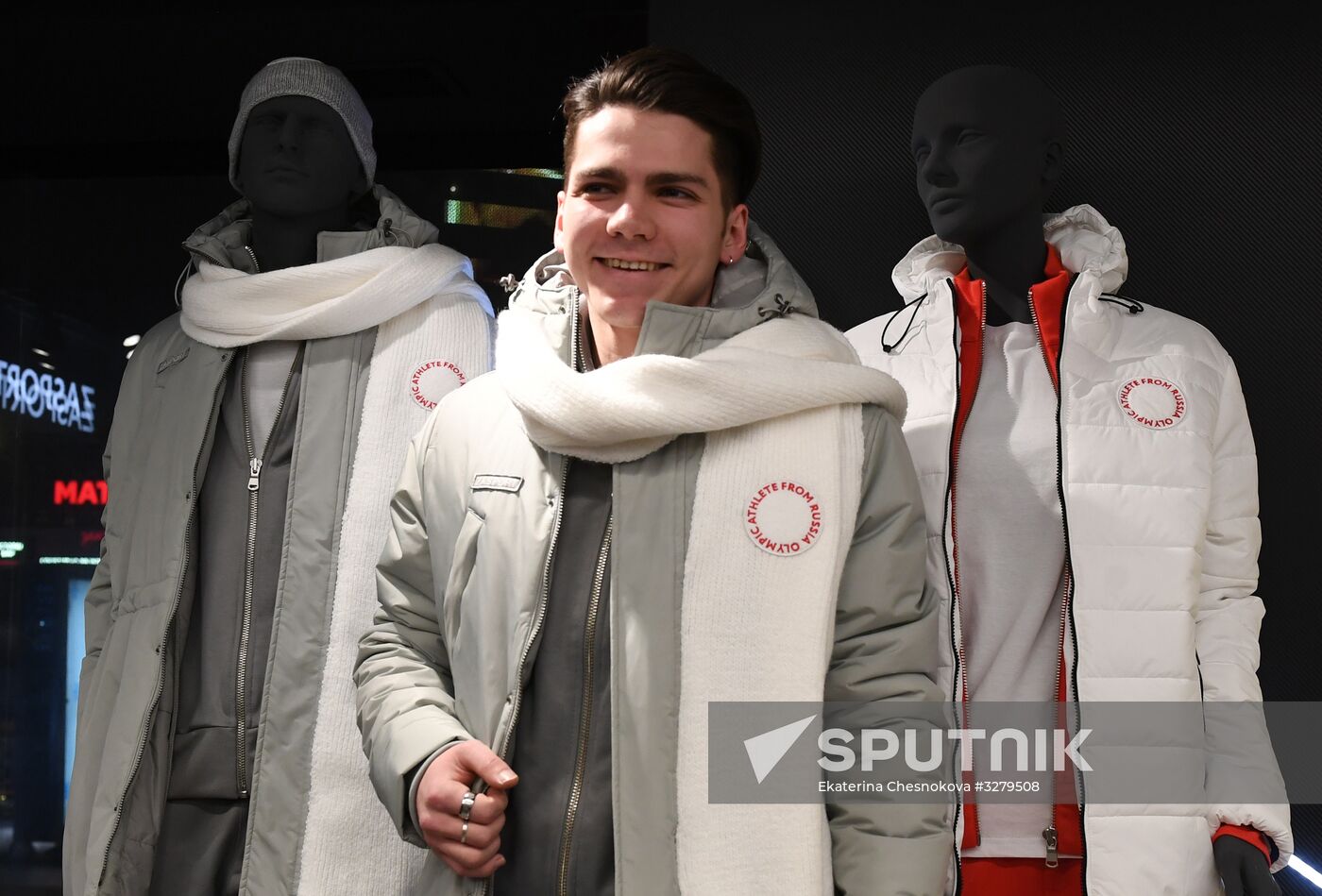 Outfits of Russian team for 2018 Olympics