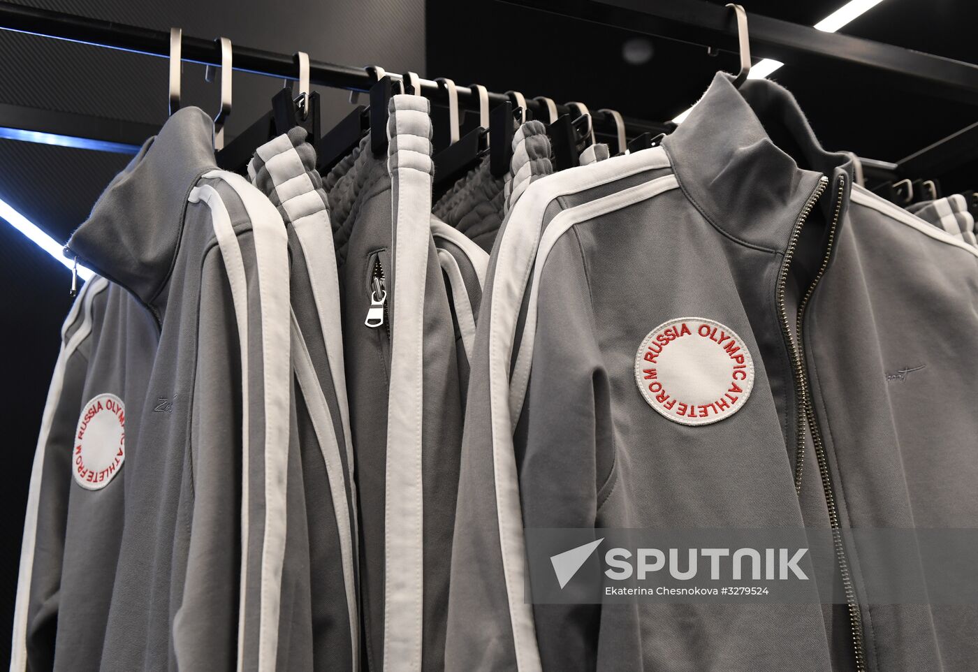 Outfits of Russian team for 2018 Olympics