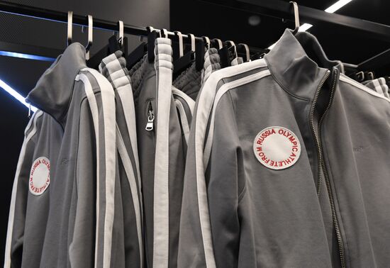 Outfits of Russian team for 2018 Olympics
